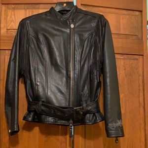 Ladies leather jacket